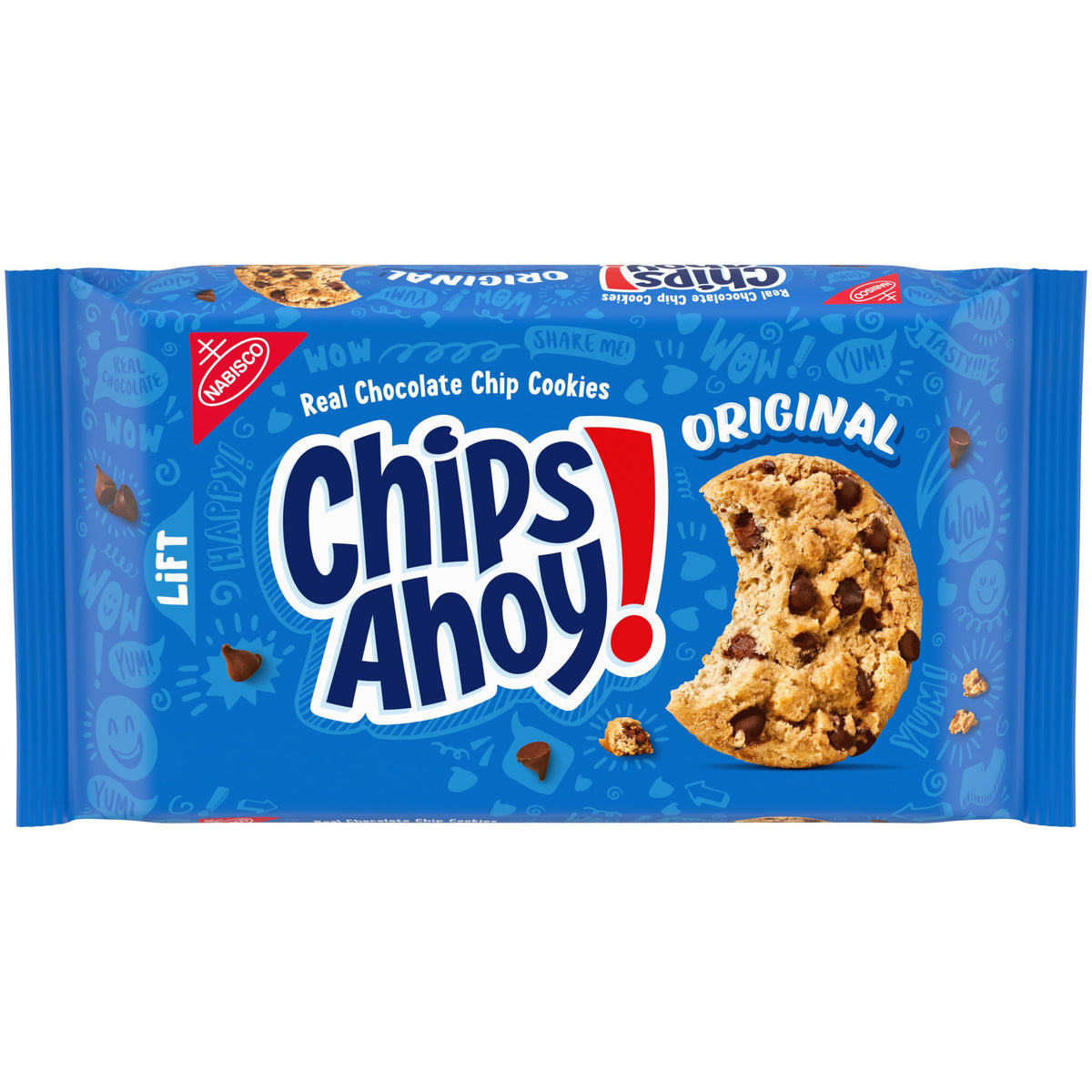 CHIPS AHOY! Minimal Prep Cookie Assortment with Chewy Confetti Cake and Original Chocolate Chip, Resealable Pouches for Intentional Snacking
