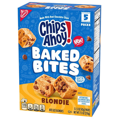 CHIPS AHOY! Soft Blondie Bites Individually Wrapped Treats for Holiday Gift Baskets