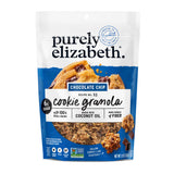 Purely Elizabeth Cookie Granola Chocolate Chip – Self-Care Snack Bowl for Wind-Down Evenings, Gluten Free Vegan Clusters with Coconut Oil