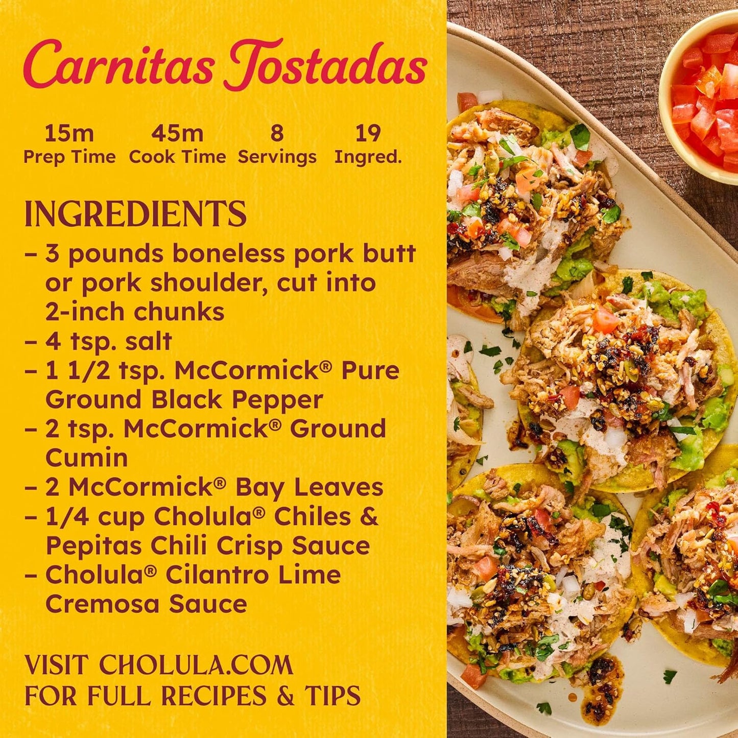 Cholula Chili Crisp Chiles & Pepitas – Gourmet Hostess Gift for Women Who Love Mexican Food, 8 oz Pantry Jar