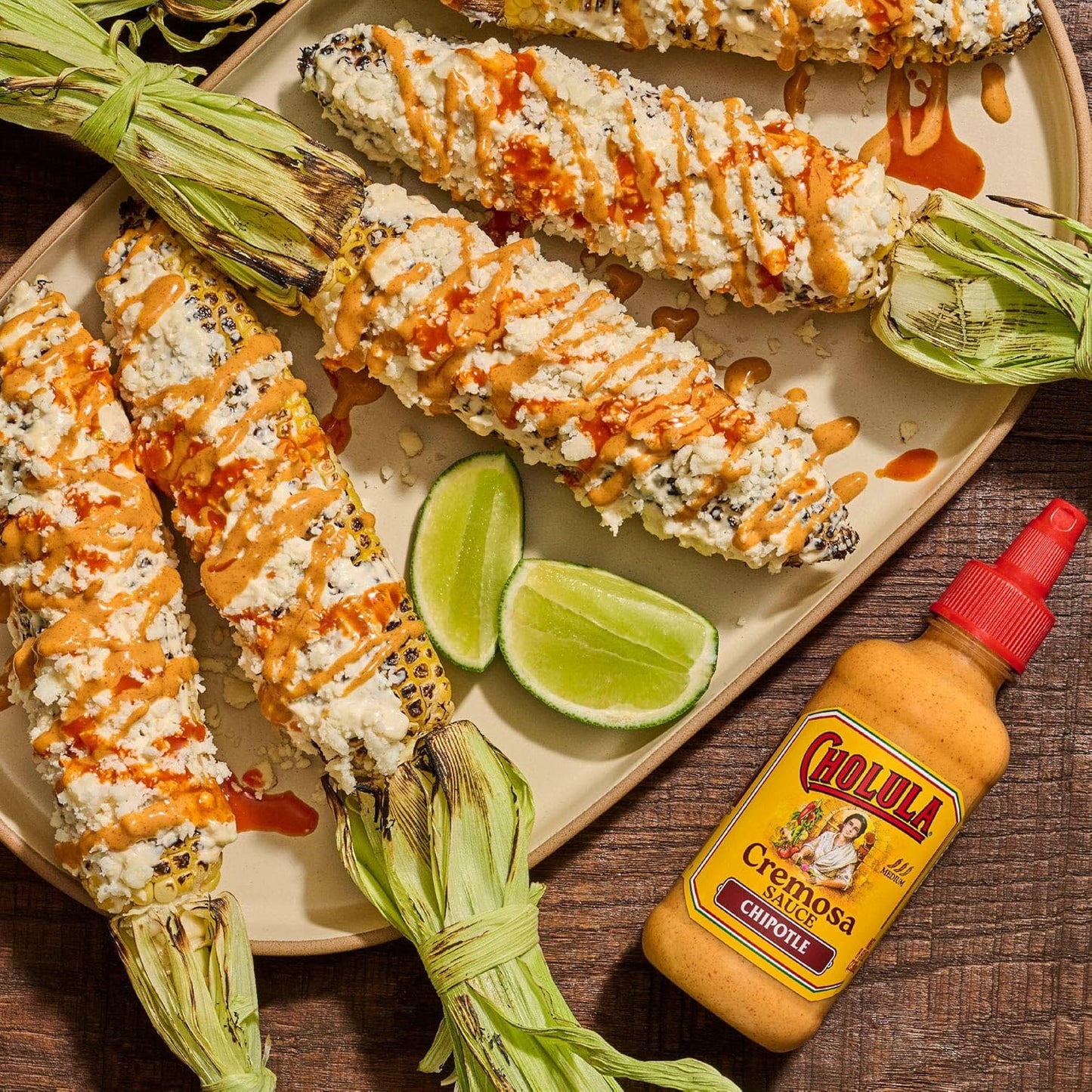 Cholula Chipotle Cremosa Sauce – Low-Carb Flavor Upgrade for Health-Conscious Home Cooks, 8 fl oz Squeezable Bottle