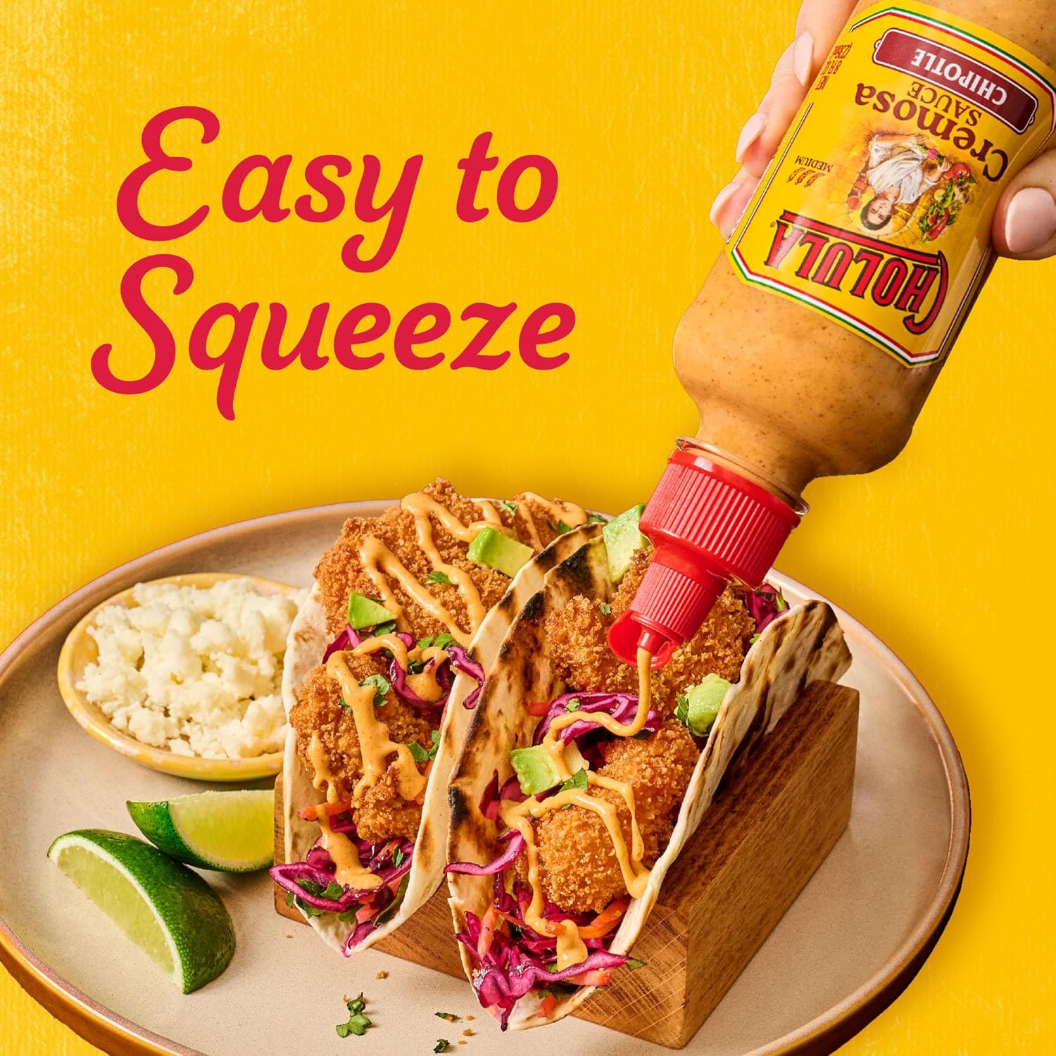Cholula Chipotle Cremosa Sauce – Low-Carb Flavor Upgrade for Health-Conscious Home Cooks, 8 fl oz Squeezable Bottle