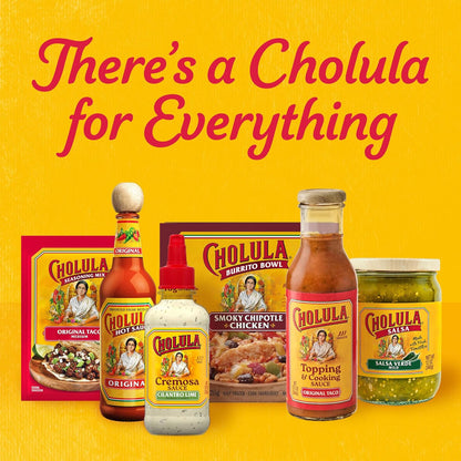 Cholula Cilantro Lime Cremosa Sauce – Quick Weeknight Drizzle for Meal Prep Bowls, Tacos & Grain Salads, 8 fl oz Squeezable