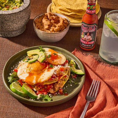Cholula Extra Hot Sauce – Outdoor Patio Taco Topping, Arbol & Piquin Pepper Blend, 5 fl oz