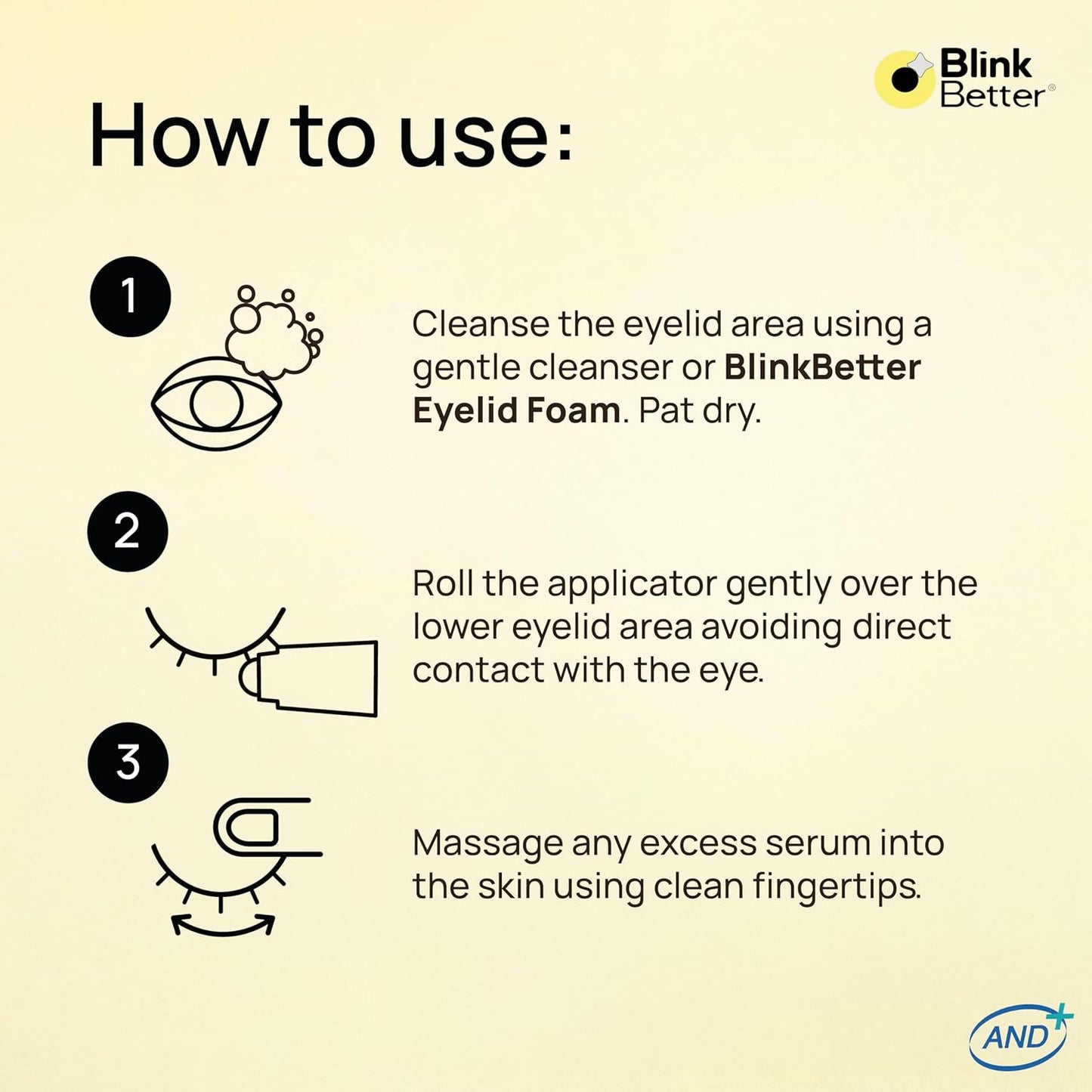 CicaRoller+ Depuffing Eye Roller Serum – Pre-Meeting Under Eye Refresh, Quick Caffeine Roller for Office Bathroom