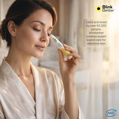 CicaRoller+ Depuffing Eye Roller Serum – Pre-Meeting Under Eye Refresh, Quick Caffeine Roller for Office Bathroom
