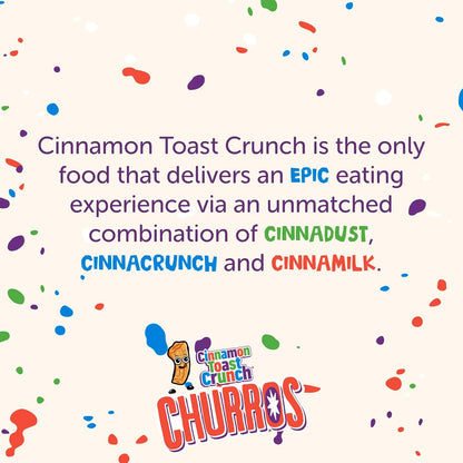 Cinnamon Toast Crunch Cereal – Quick Office Desk Breakfast for Busy Professionals, 32 oz Value Bag