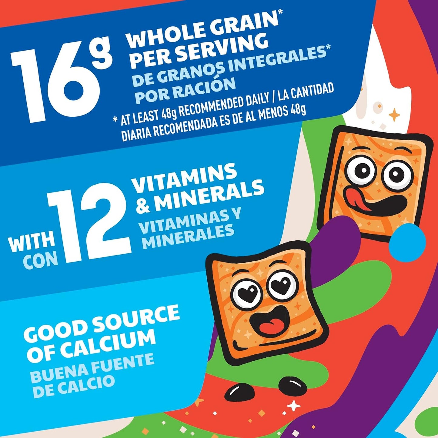 Cinnamon Toast Crunch Whole Grain Cinnamon Cereal, 27 oz Mega Box for Balanced Family Breakfasts