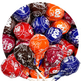 The Hampton Popcorn & Candy Company Assorted Fruit Roll Pops with Chocolate Center – Gluten-Free Kids' Candy for School Reward Bags, Bulk 2lb