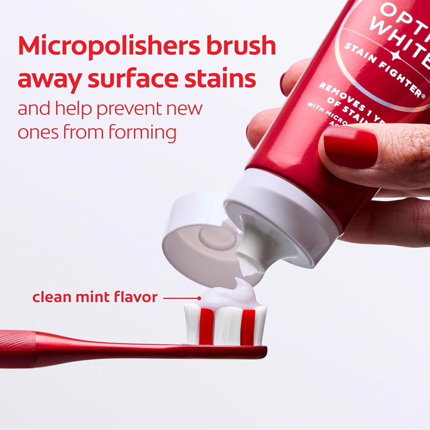 clean mint flavor designed to last from first taste to finish