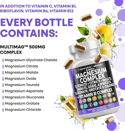 Clean Nutraceuticals Magnesium Complex – Home Office Daily Stack for Focused Professionals