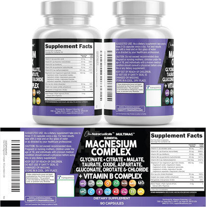 Clean Nutraceuticals Magnesium Complex – Home Office Daily Stack for Focused Professionals