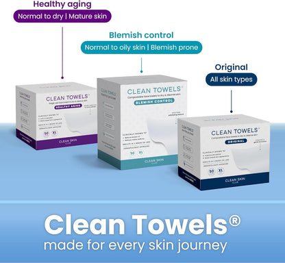 Clean Skin Club Clean Swabs – Family-Safe Beauty Tool, Hypoallergenic Bamboo Buds Gentle on Kids & Sensitive Skin