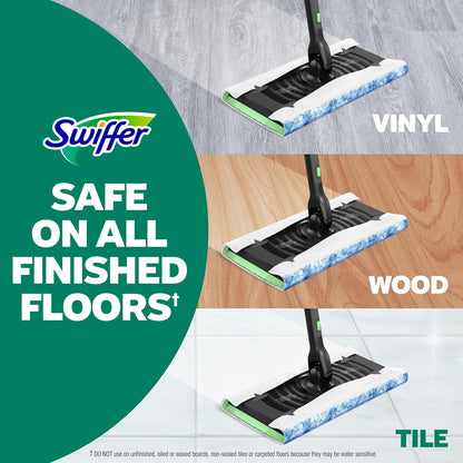 cleaning solution that bonds with dirt and traps it inside the cloth core to prevent redeposit
