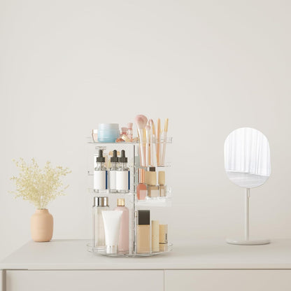 clear acrylic construction available in 8 color variants (clear, clear pink, black, clear purple, clear coffee, clear blue, clear green, clear gold)