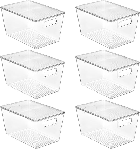 clear bpa-free polyethylene construction for full content visibility