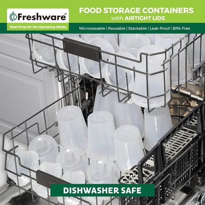 clear container body for quick content identification