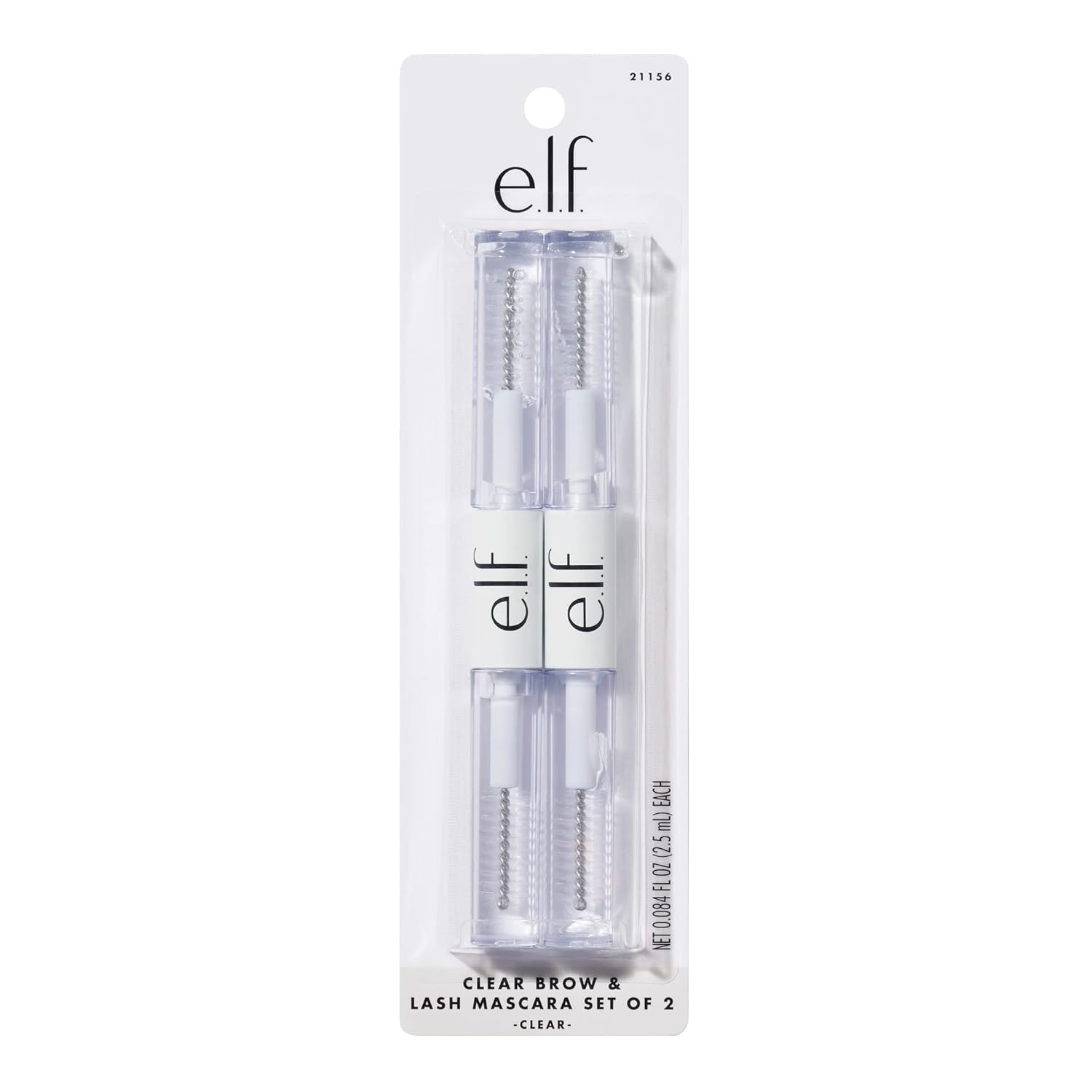 clear gel formula in a tube with built-in brush applicator