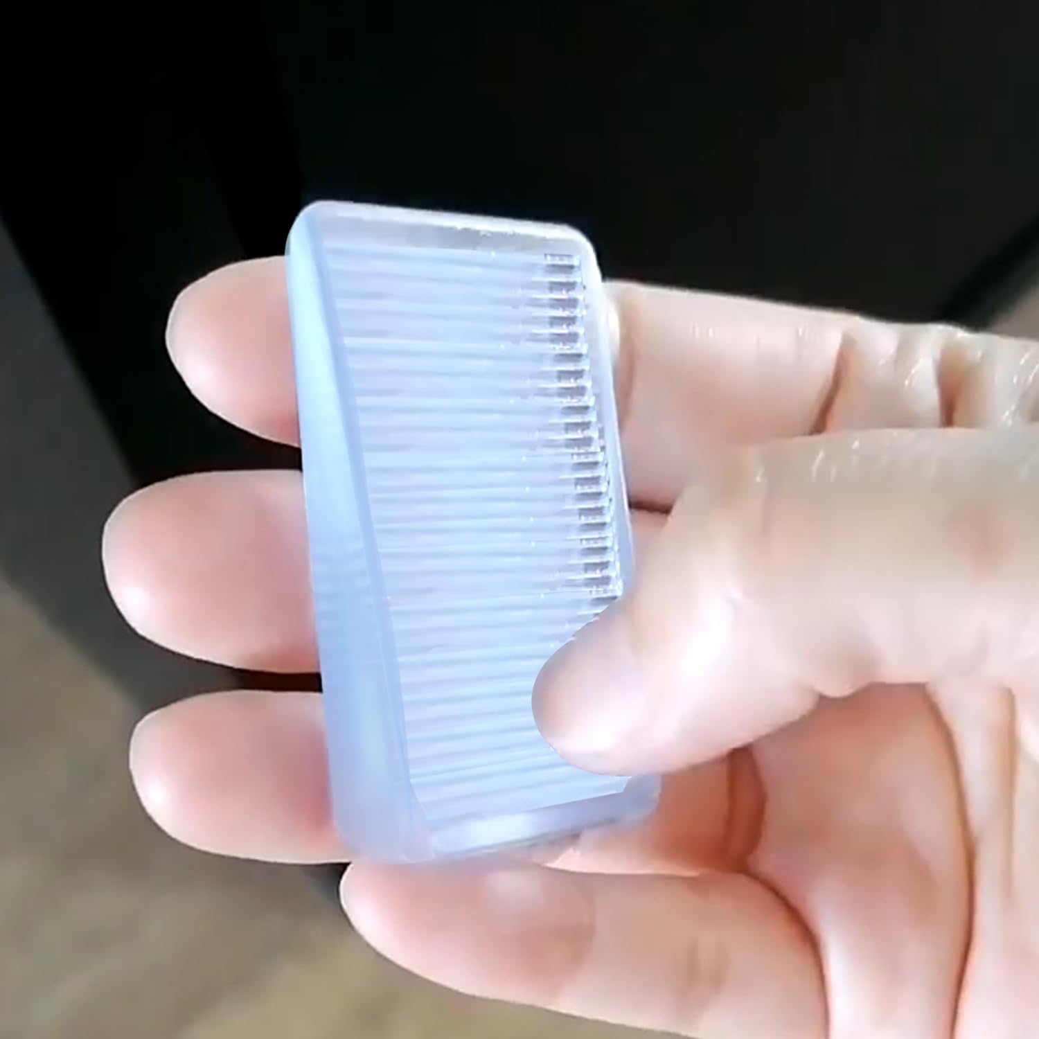 Clear Wedge Shims – Tool-Free Minimalist Solution for Level Furniture Without Visible Hardware