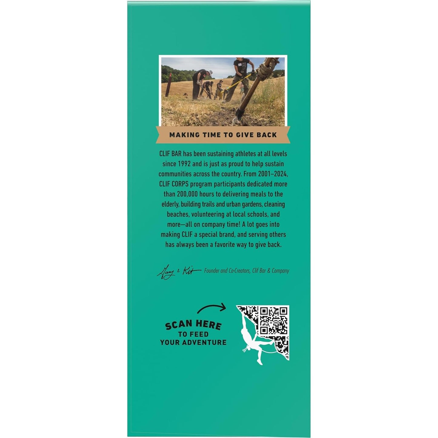CLIF BAR Cool Mint Chocolate Protein Bar - Lunchbox Snack for Active Teens on Game Day and Practice