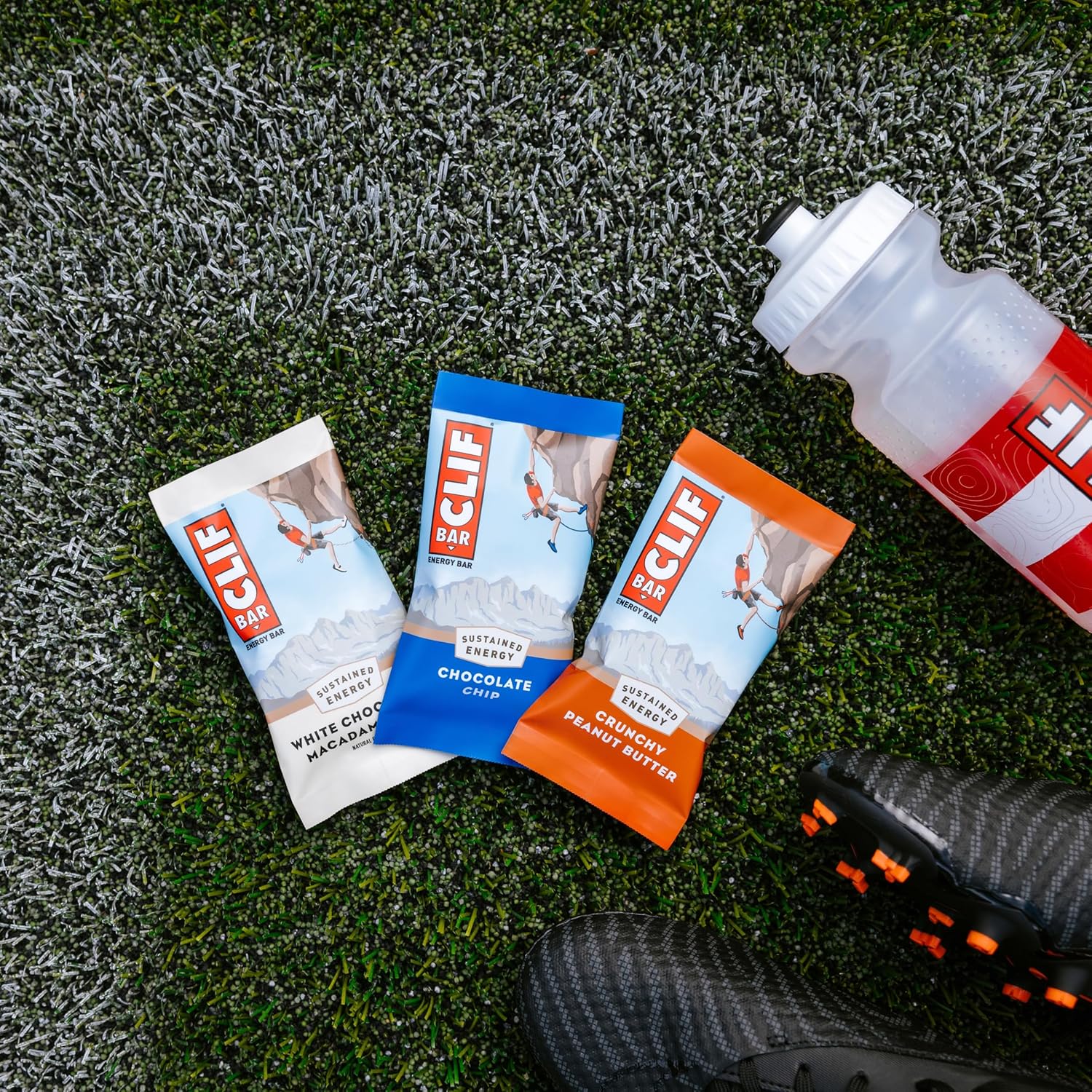 CLIF BAR Crunchy Peanut Butter Bar – Desk-Drawer Snack for Sustained Midday Focus at the Office