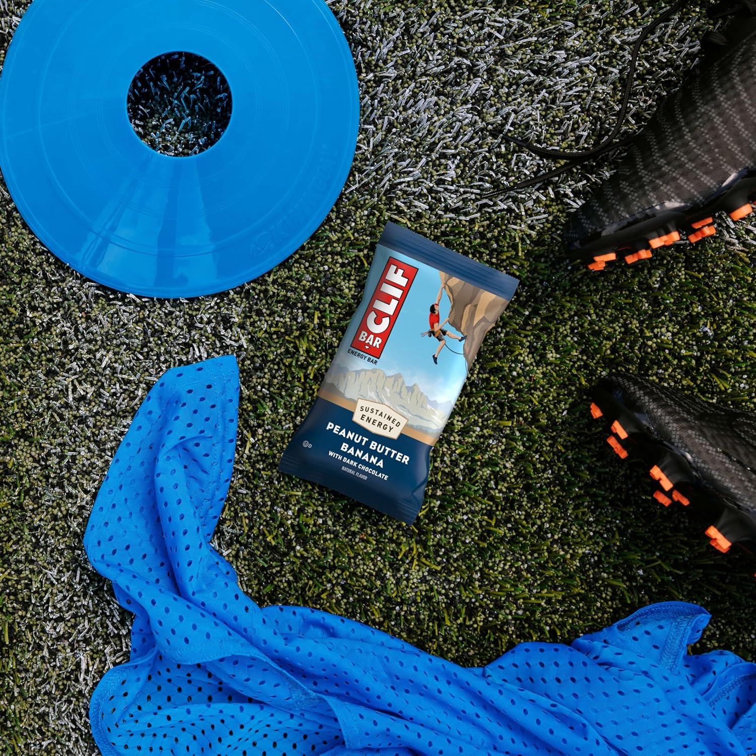 CLIF BAR Energy Bars – Non-GMO Pantry Snack for Health-Conscious Adults Seeking Sustained Energy, Dark Chocolate, 40 Count