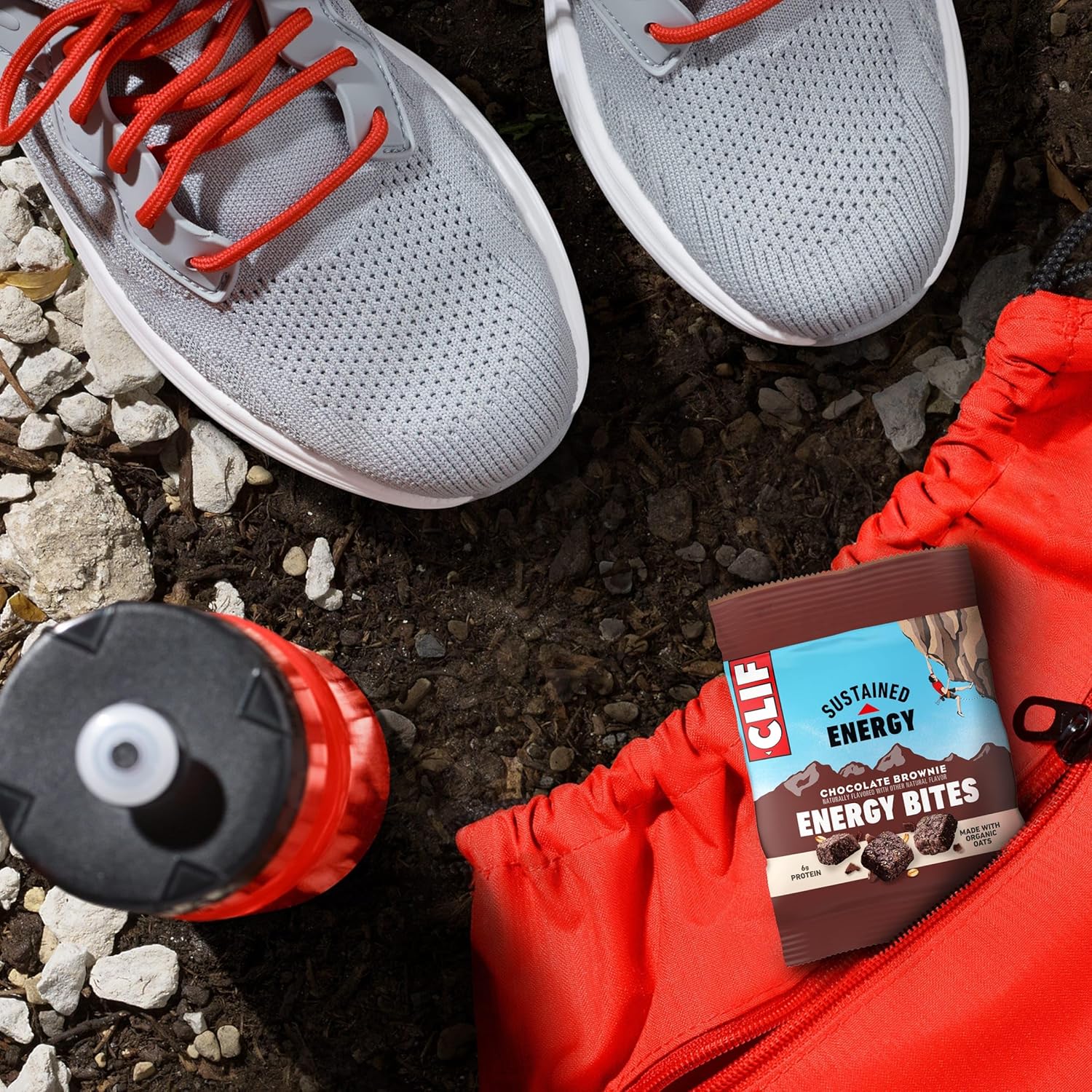 CLIF BAR Energy Bites - Desk-Side Fuel for Focused Workdays, Single-Serve Plant Protein Snack Packs