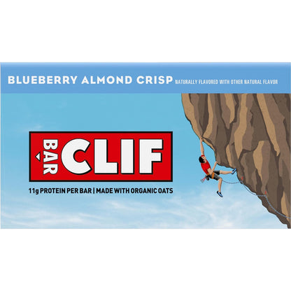 CLIF BAR Energy Protein Bars – Pocket-Sized Cycling and Mountain Biking Snack for Mid-Ride Refueling