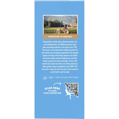CLIF BAR Energy Protein Bars – Pocket-Sized Cycling and Mountain Biking Snack for Mid-Ride Refueling