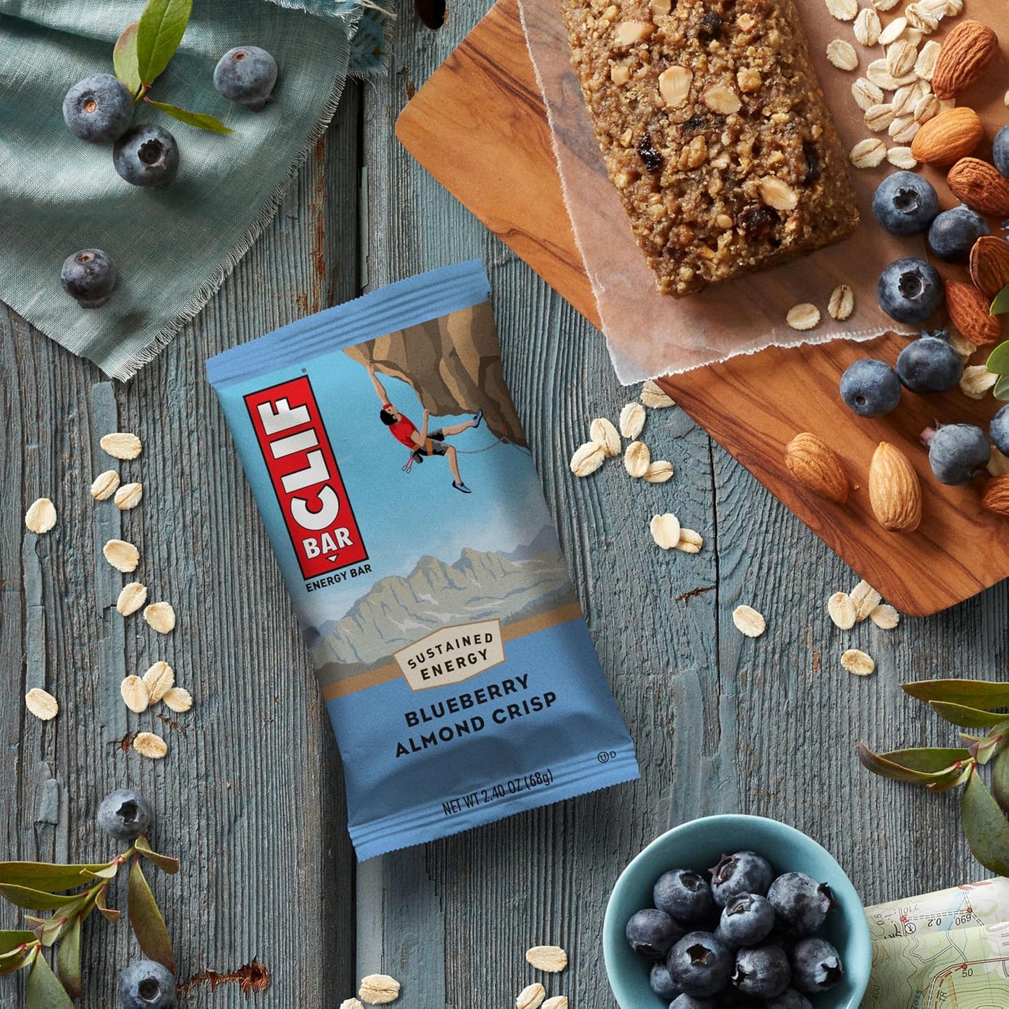 CLIF BAR Energy Protein Bars – Pocket-Sized Cycling and Mountain Biking Snack for Mid-Ride Refueling