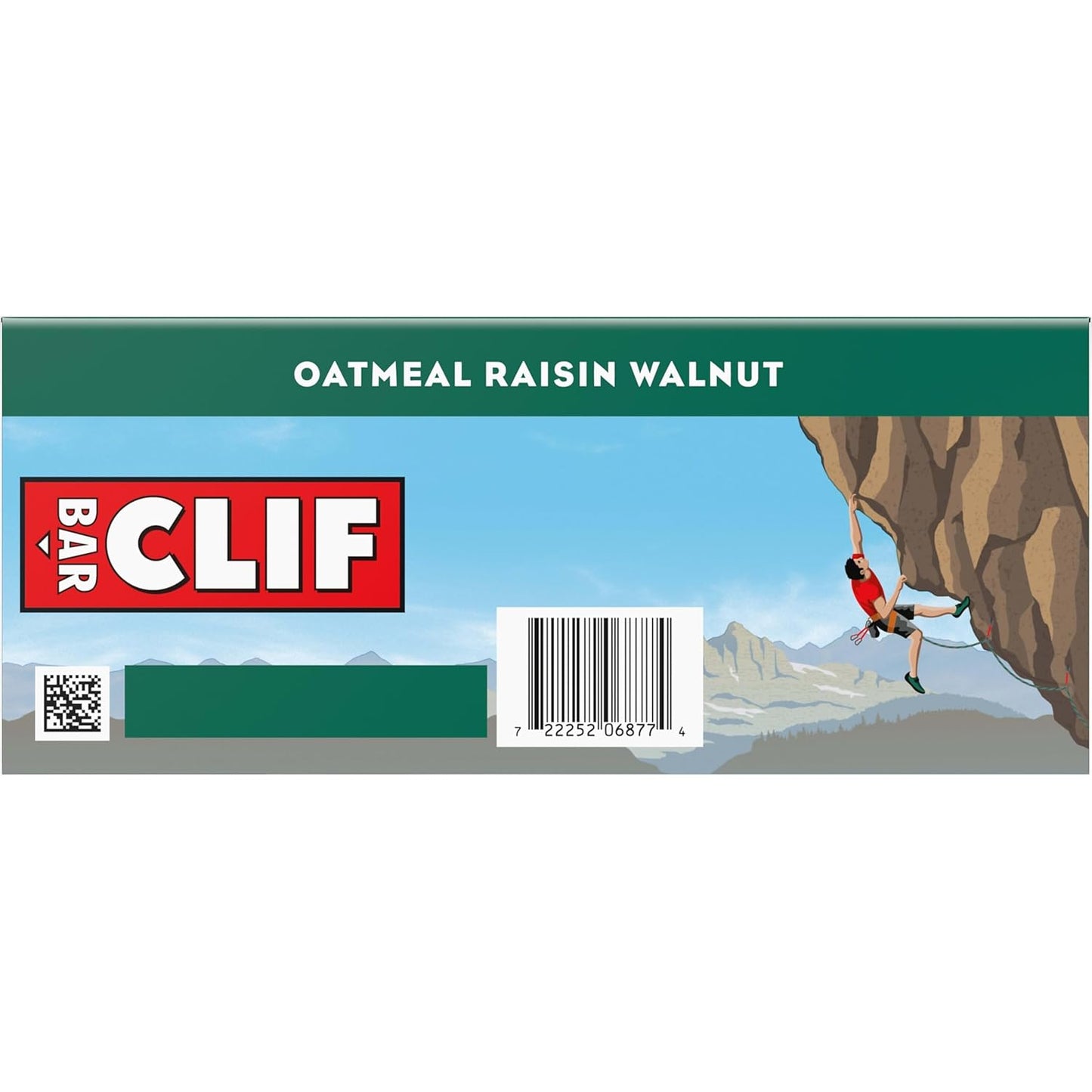 CLIF BAR Energy Protein Bars – Trail-Ready Hiking Food with Organic Oats for Backpacking Trips, Oatmeal Raisin Walnut