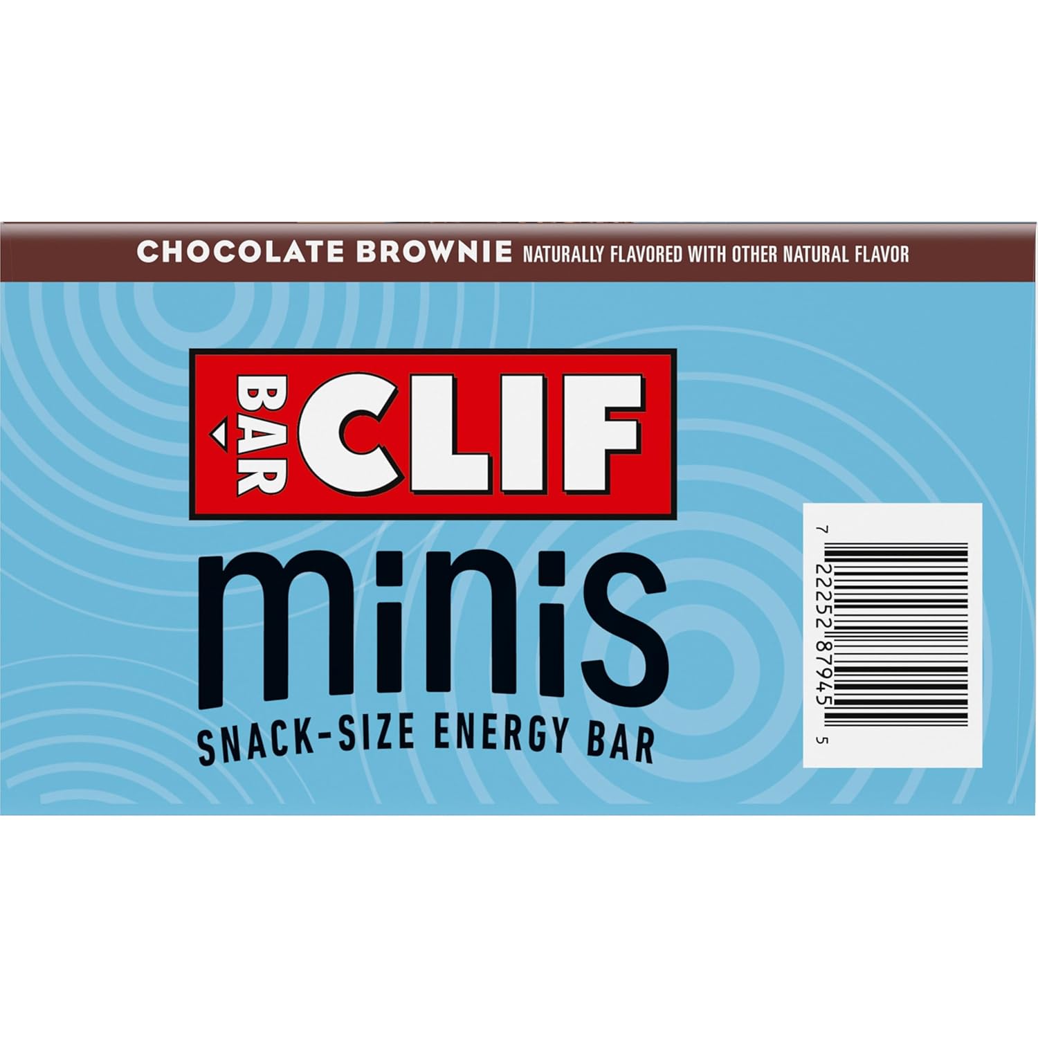 CLIF BAR Minis Chocolate Brownie – Compact 100-Calorie Energy Bars for Cycling, Running, and Backpacking, 20-Count Bag