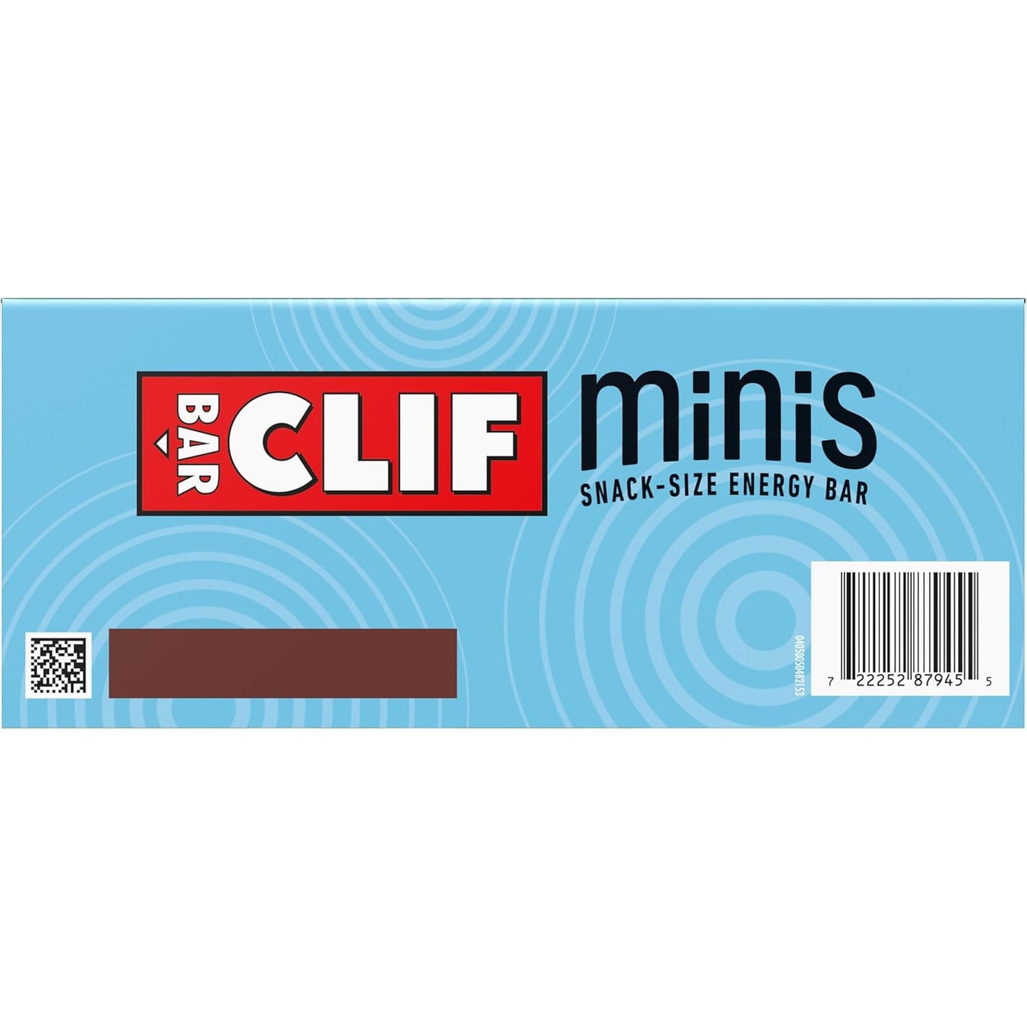 CLIF BAR Minis Chocolate Brownie – Compact 100-Calorie Energy Bars for Cycling, Running, and Backpacking, 20-Count Bag