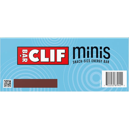 CLIF BAR Minis Chocolate Brownie – Compact 100-Calorie Energy Bars for Cycling, Running, and Backpacking, 20-Count Bag