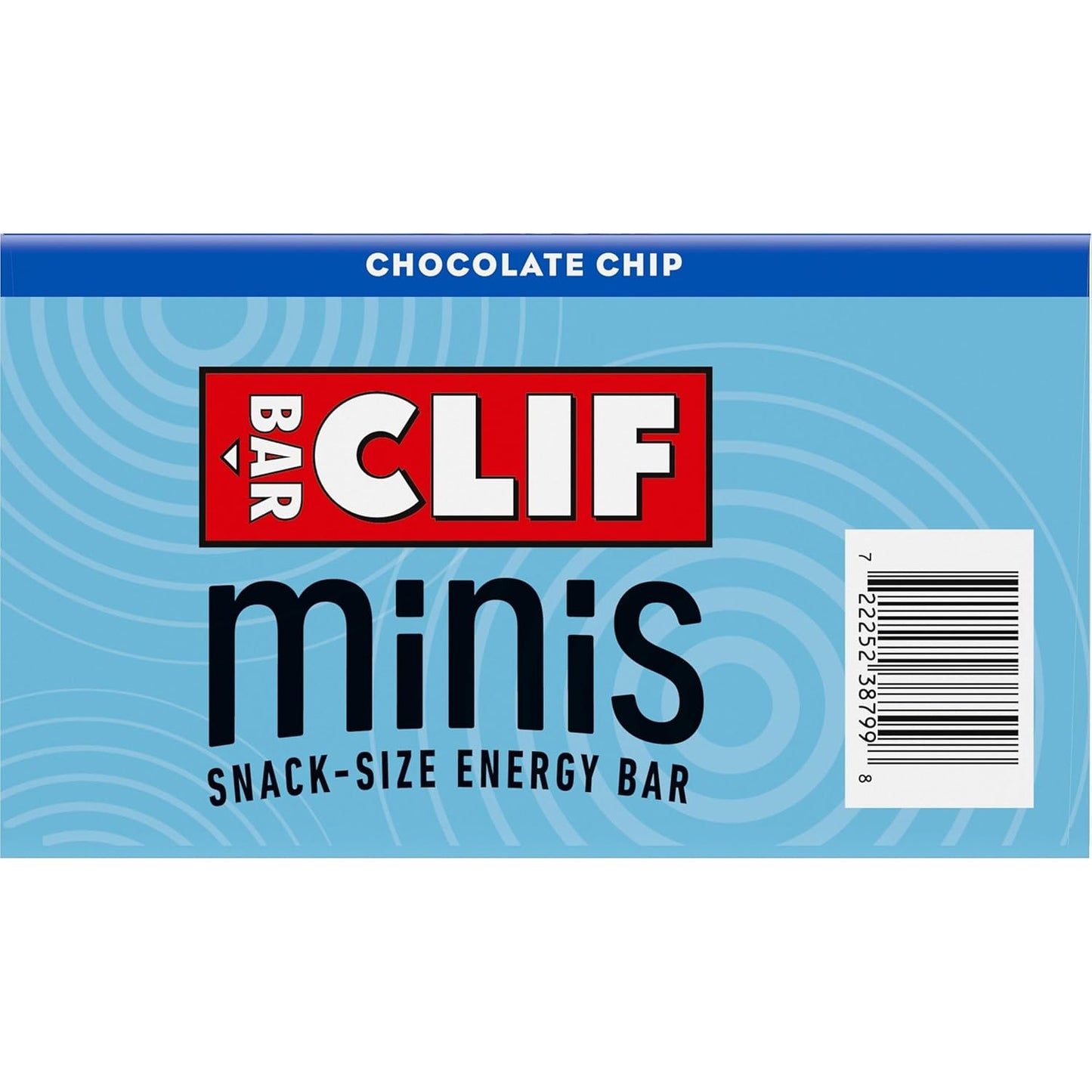 CLIF BAR Minis Chocolate Chip Snack Bars for Stocking Stuffers, Care Packages, and Coach Gifts