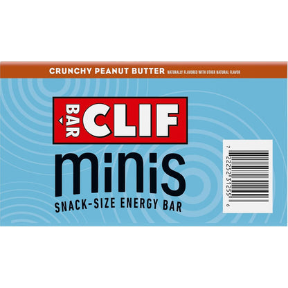 CLIF BAR Minis Crunchy Peanut Butter – Heat-Stable Snack for Camping, Backpacking, and Long Rides