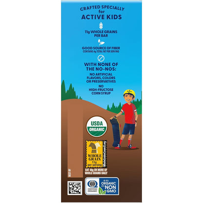CLIF Kid Zbar Chocolate Brownie Bars – Portable Snack for Hiking and Camping with Kids, 12 Pack