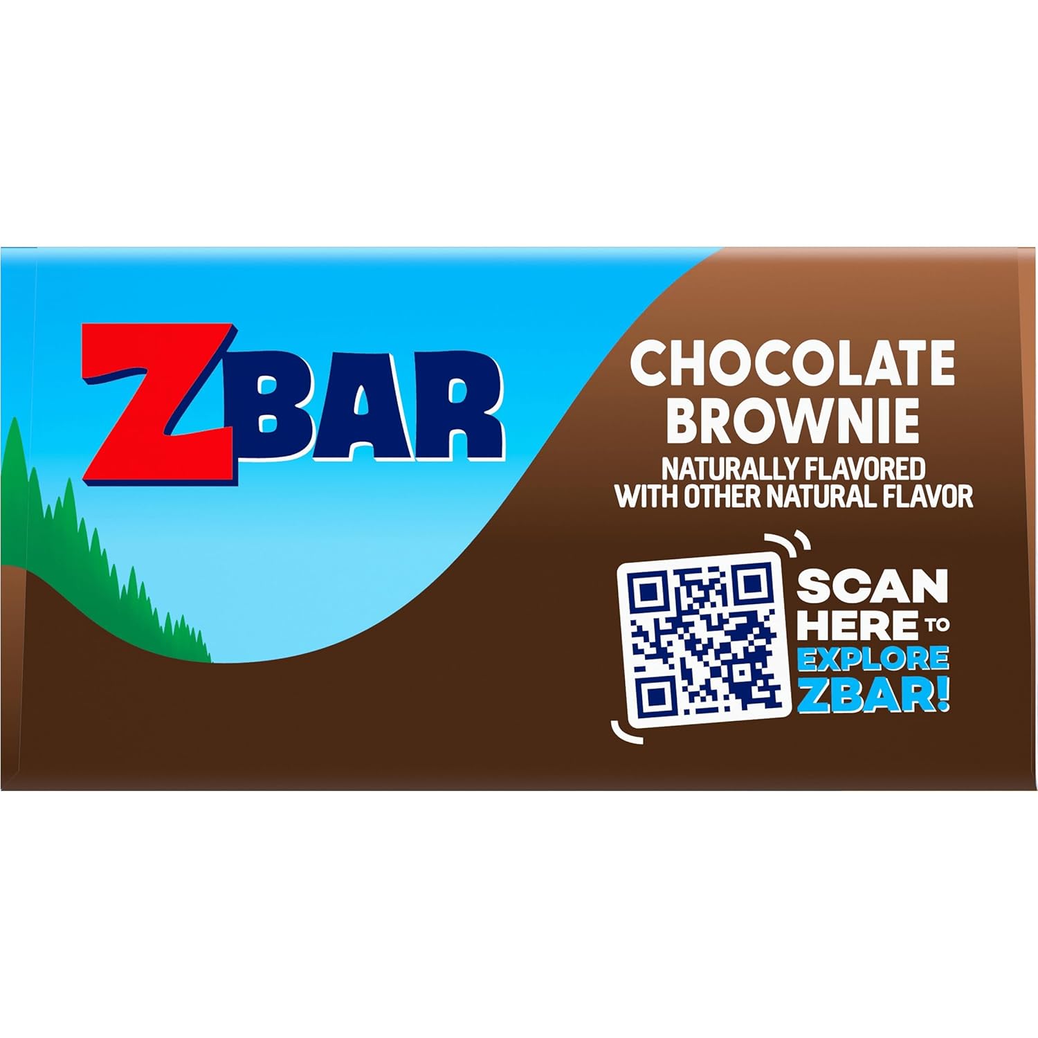 CLIF Kid Zbar Chocolate Brownie Bars – Portable Snack for Hiking and Camping with Kids, 12 Pack