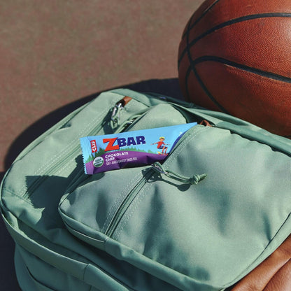 CLIF Kid Zbar Chocolate Chip – Hiking and Trail Snack for Active Kids, Portable Soft-Baked Bars 6 Pack