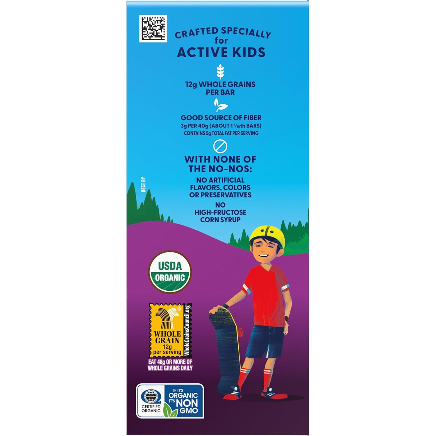 Clif Kid Zbar Chocolate Chip Soft-Baked Bars – Portable Organic Snack for Hiking Trails and Bike Rides (18 Pack)