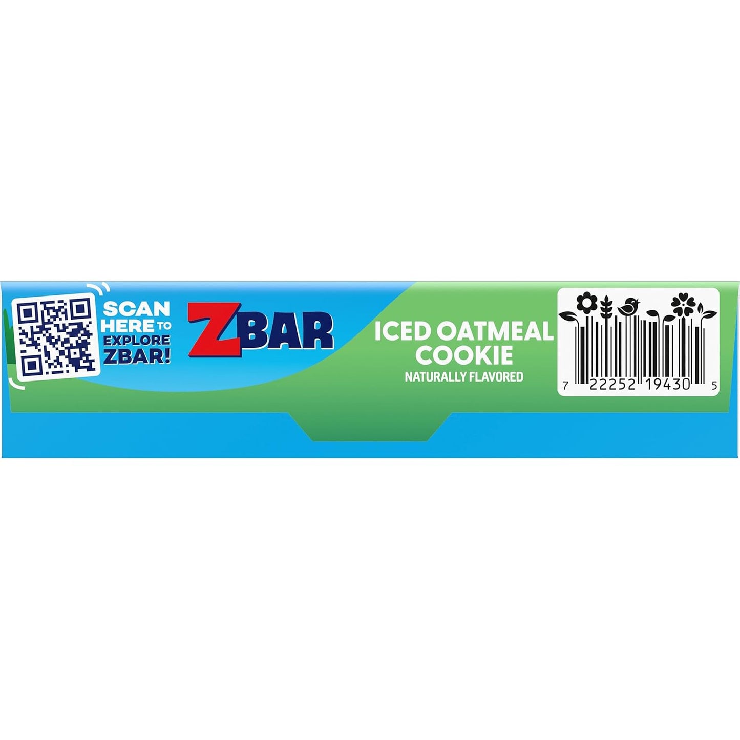 CLIF Kid Zbar Iced Oatmeal Cookie Granola Bars for Active Kids, Organic Whole Grain After-School Snack 6 Count