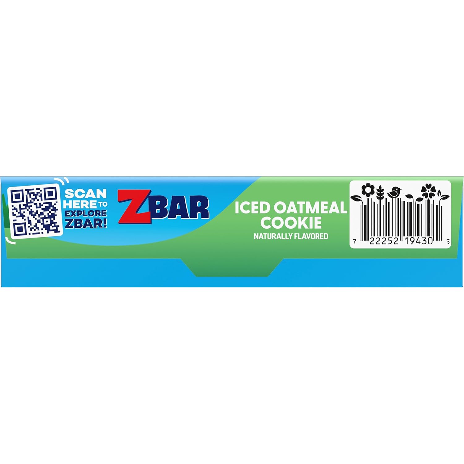 CLIF Kid Zbar Iced Oatmeal Cookie Granola Bars for Active Kids, Organic Whole Grain After-School Snack 6 Count