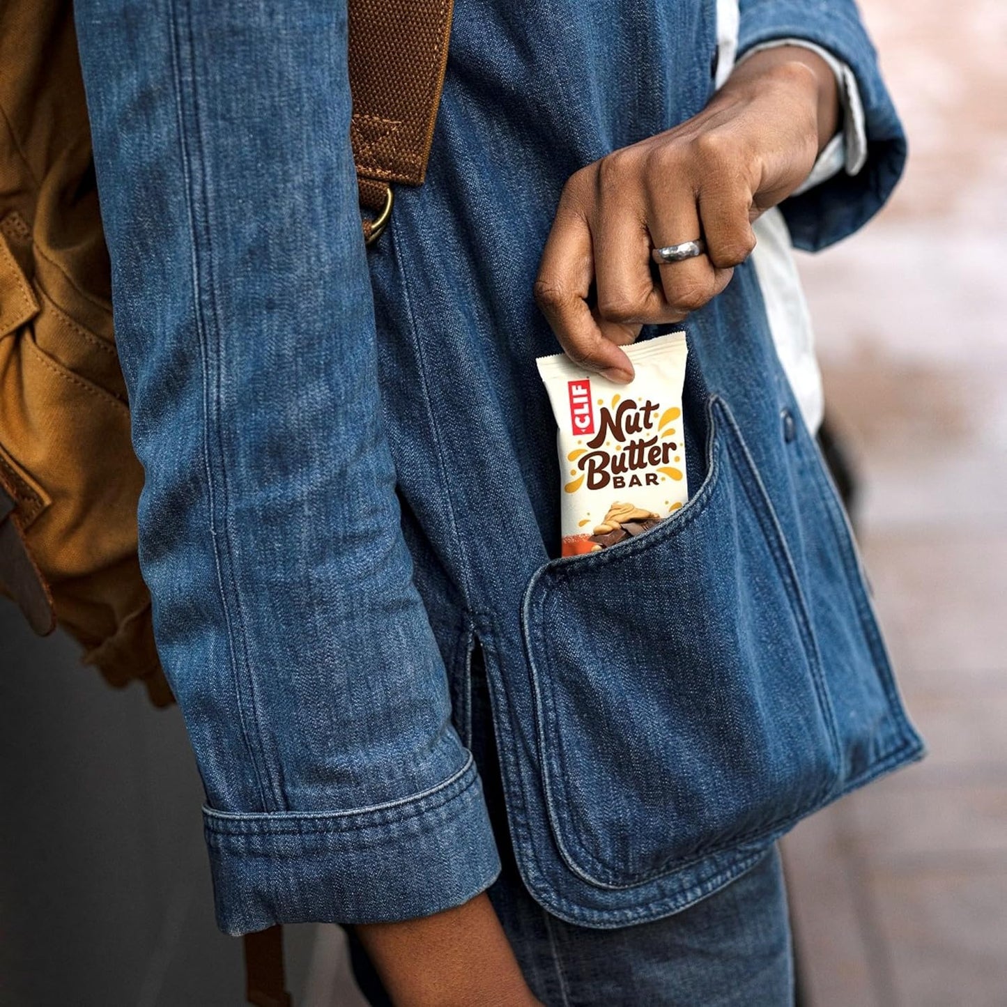 CLIF Nut Butter Bar – Chocolate Peanut Butter Filled Snack for Mindful Home Office Wellness Routines