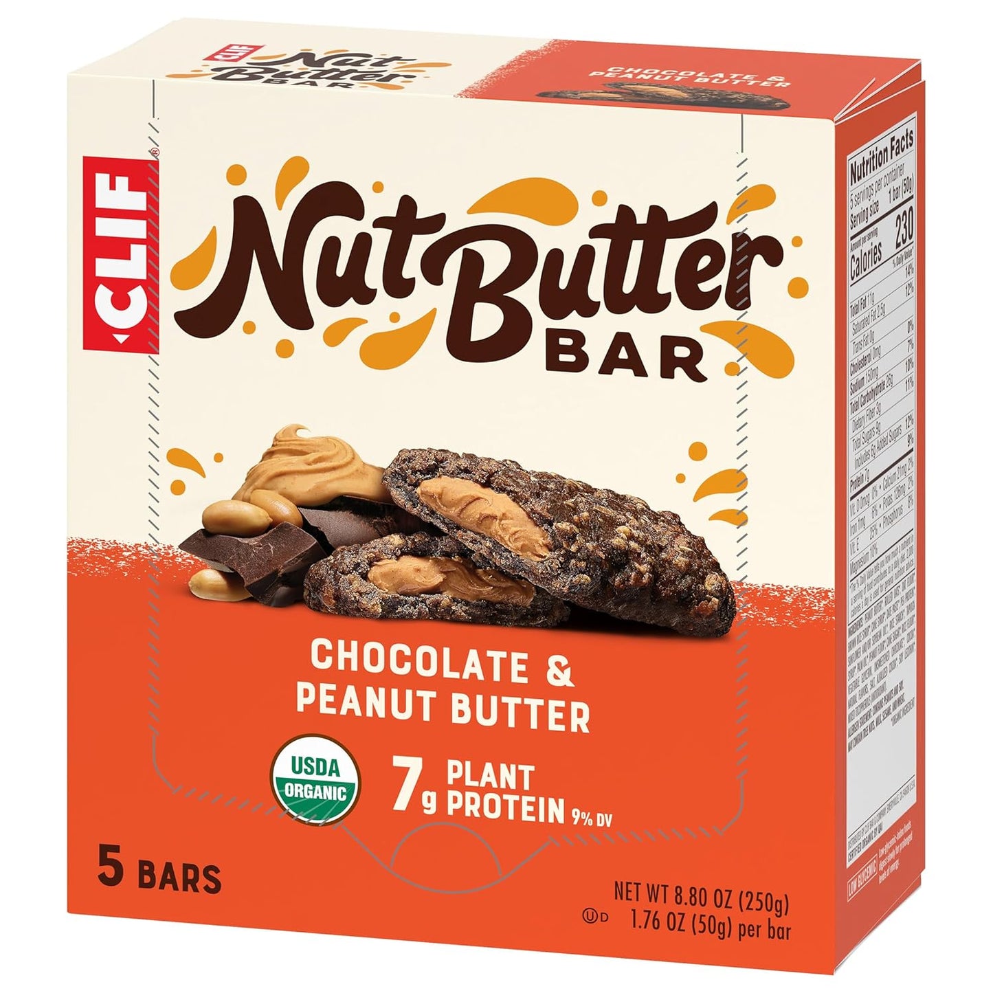 CLIF Nut Butter Bar – Chocolate Peanut Butter Filled Snack for Mindful Home Office Wellness Routines
