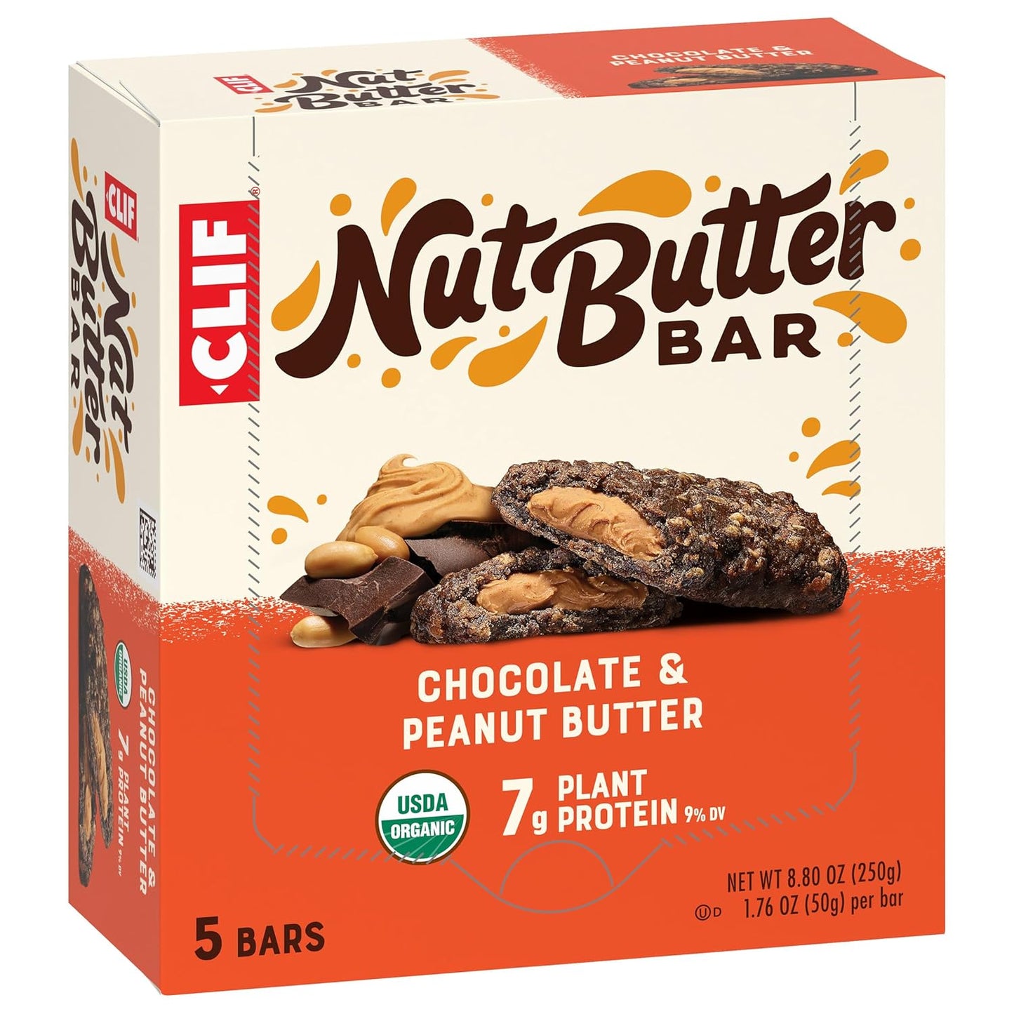 CLIF Nut Butter Bar – Chocolate Peanut Butter Filled Snack for Mindful Home Office Wellness Routines