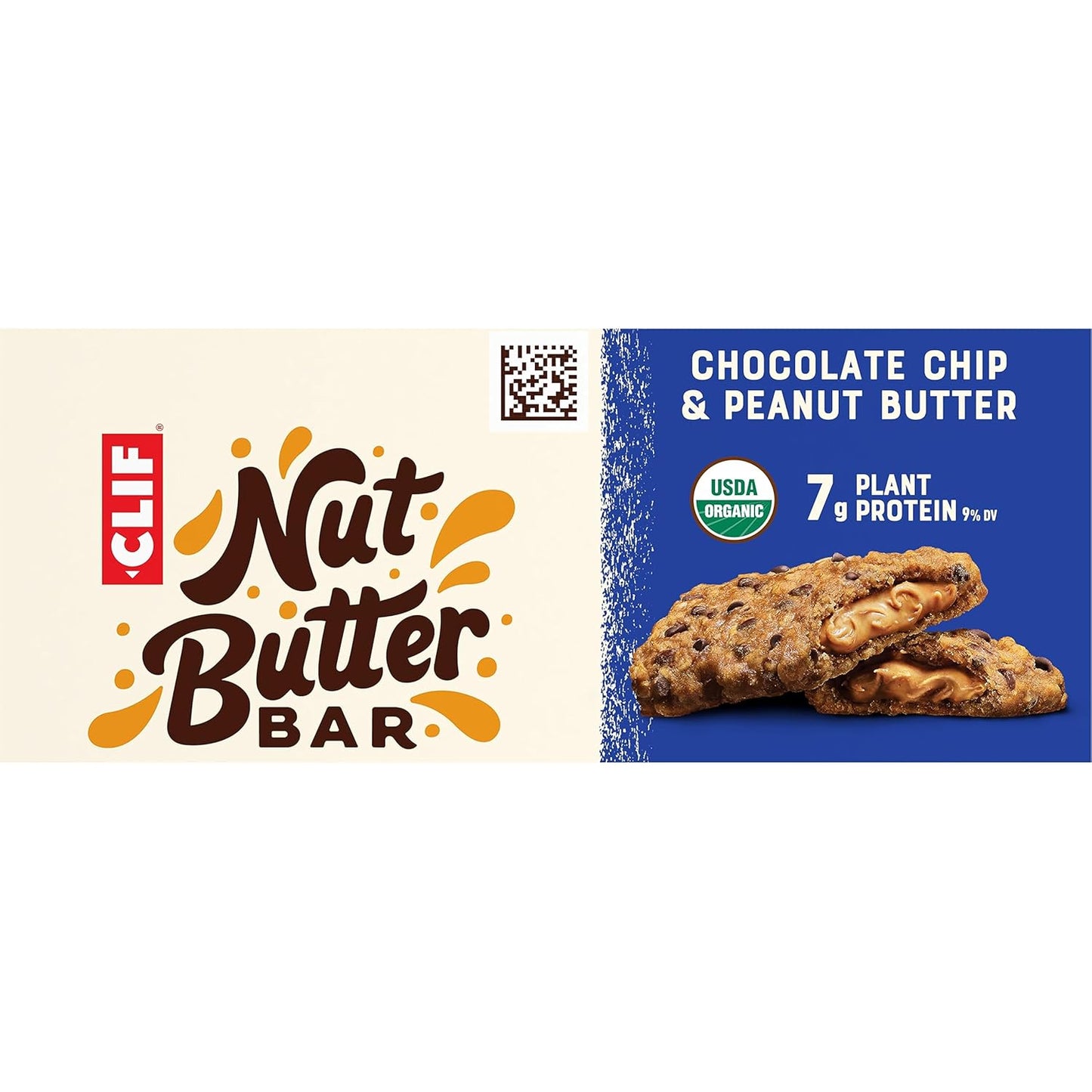 CLIF Nut Butter Bar – Mindful Snack for Yoga Studio Recovery, Chocolate Chip Peanut Butter