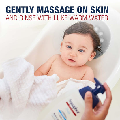 clinically proven gentle on baby skin and scalp, pediatrician recommended
