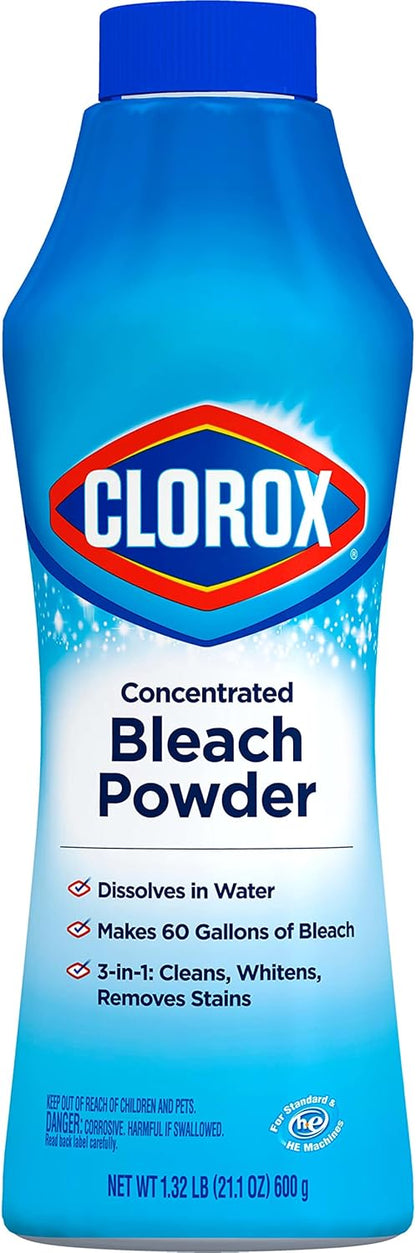 Clorox Bleach Powder – Fresh-Smelling Laundry Refresh for Mindful Home Routines