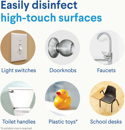 Clorox Disinfecting Mist for Family Safe Daily Disinfecting, No Flame No Fume Bathroom and Kitchen Spray
