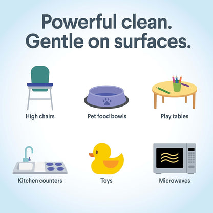 Clorox Free & Clear Multi-Surface Cleaner – Fragrance Free Spray for Asthma and Chemical Sensitive Homes, 32 oz, Pack of 3